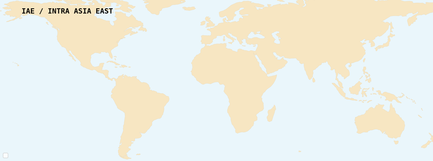 Map of service rotations
