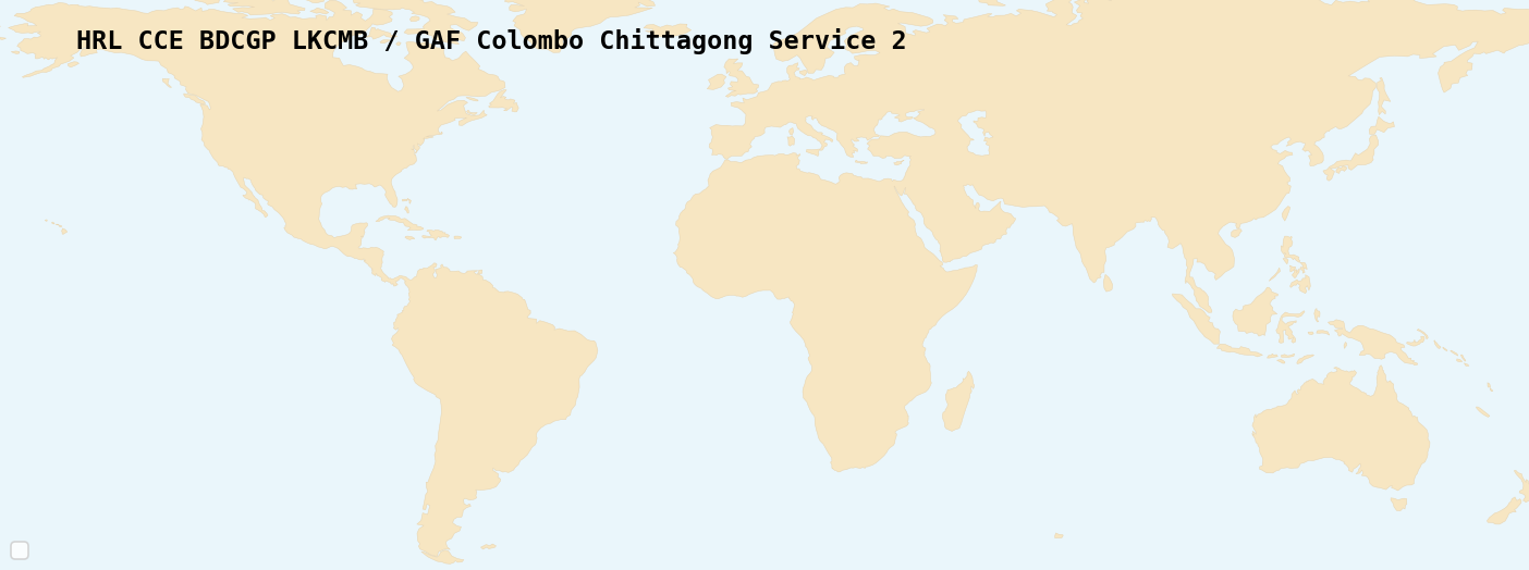 Map of service rotations